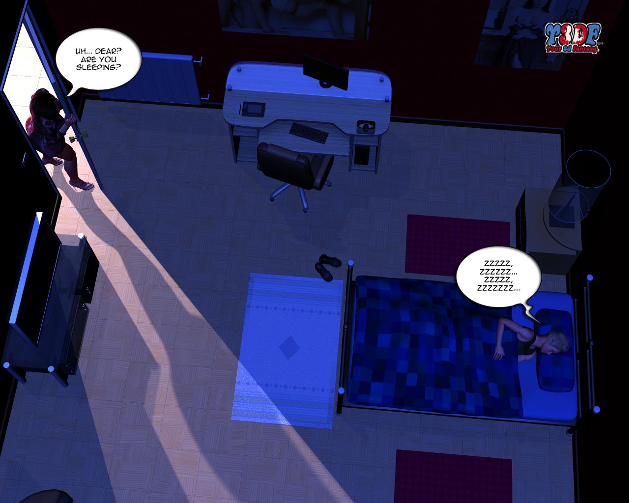 Can’t Sleep [Y3DF] - Chapter 1 — Page 42