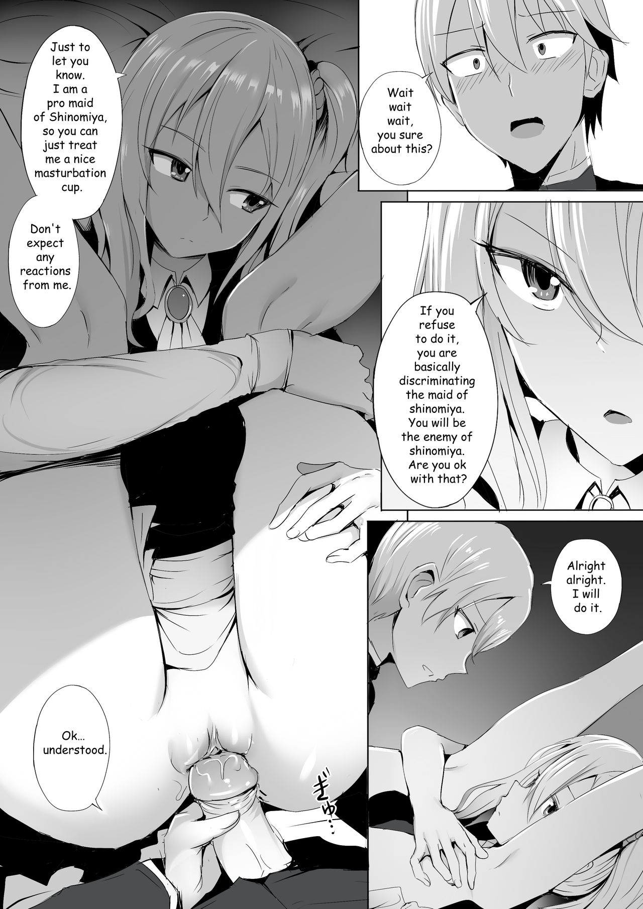 Shinomiya no Maid wa Tokojyouzu – Professional Jintai Onahole (Kaguya-sama: Love Is War) [Ginhaha] - Chapter 1 — Page 11