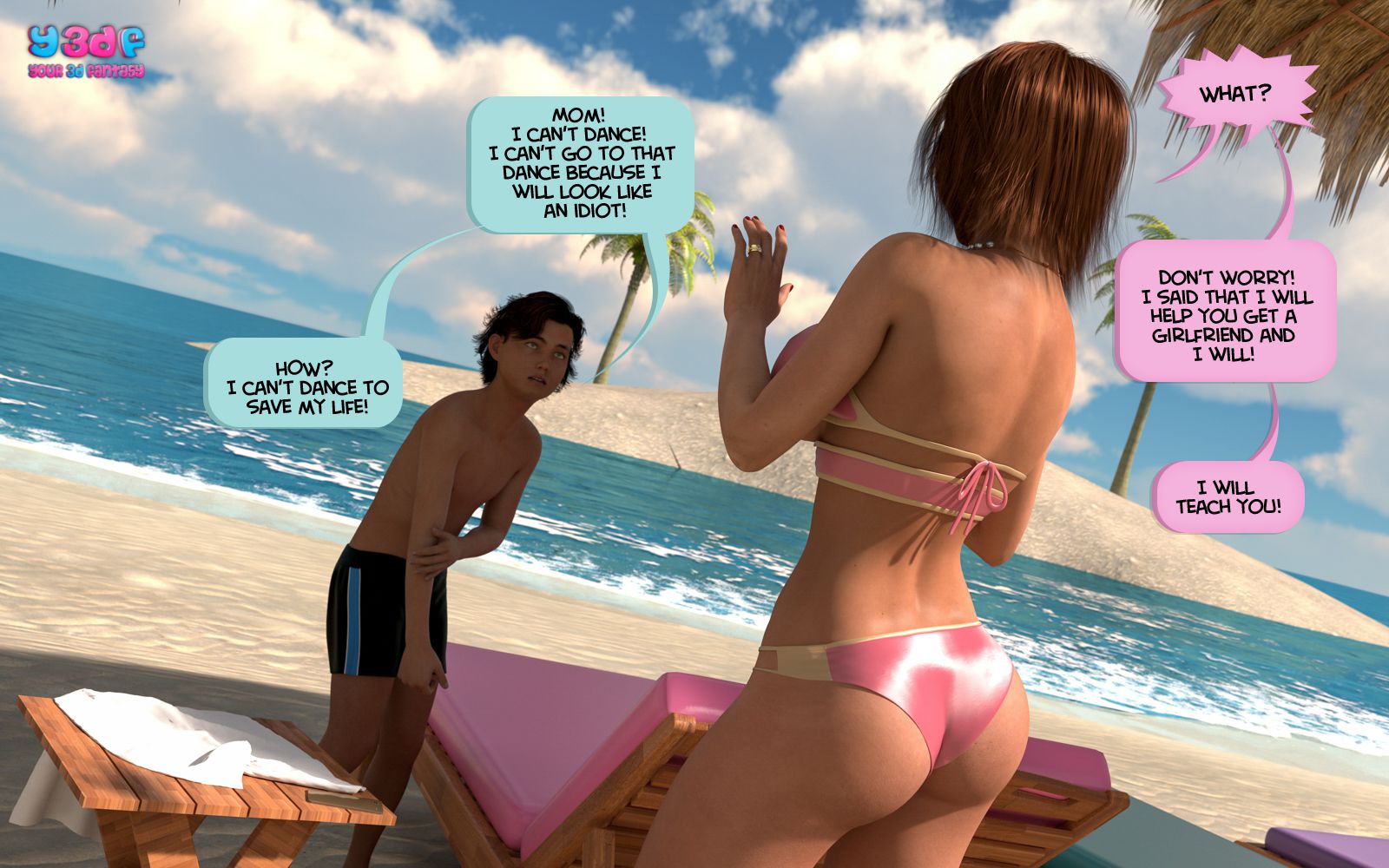 Vacation [Y3DF] - Chapter 1 — Page 27