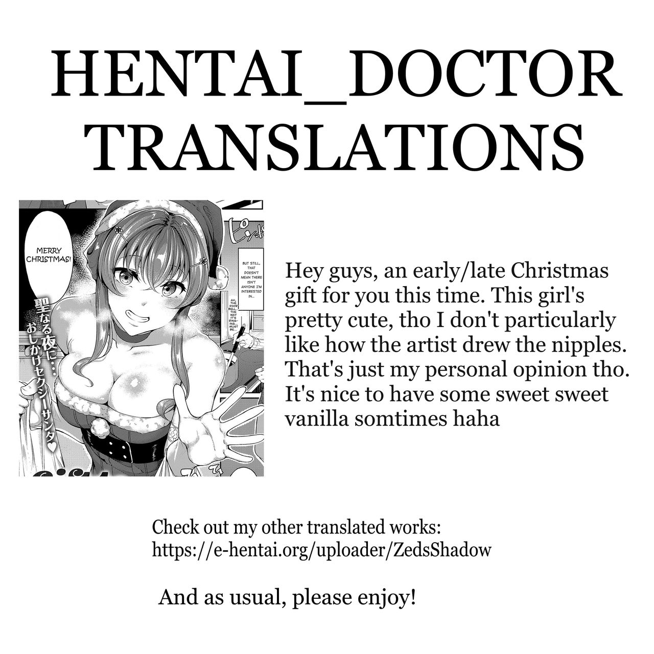 Gift to Xmas [Mikawaya] - Chapter 1 — Page 21