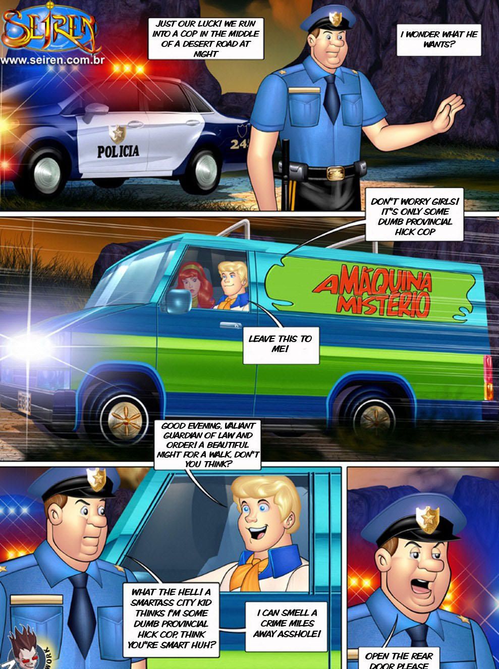 O Fantasma Encoxador (Scooby-Doo) [Seiren] - Chapter 1 — Page 10