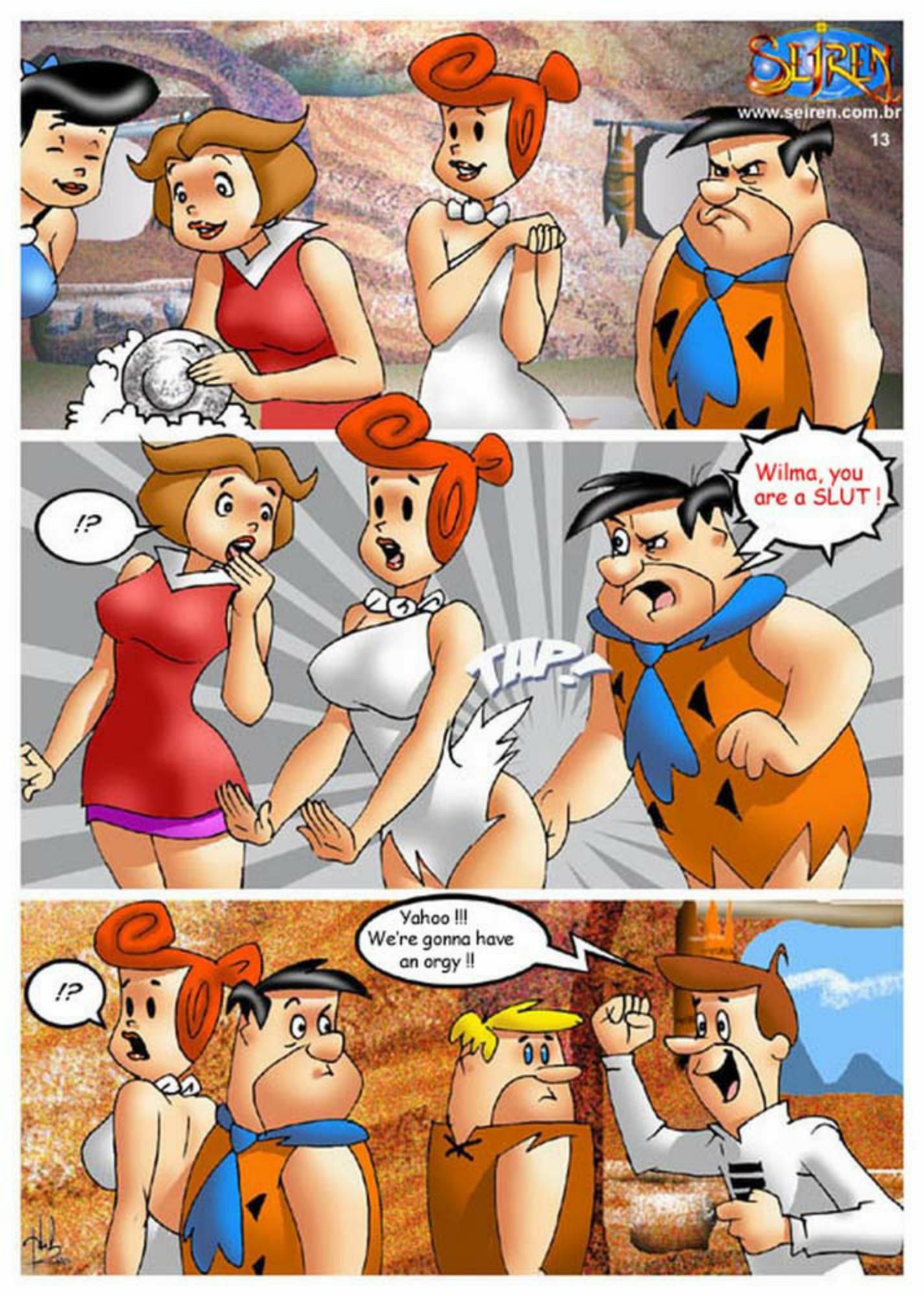The Fucknstones (The Flintstones) [Seiren] - Chapter 2 — Page 14