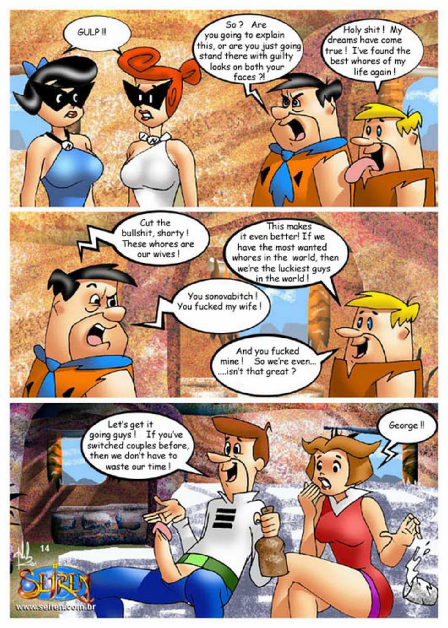 The Fucknstones (The Flintstones) [Seiren] - Chapter 2 — Page 15