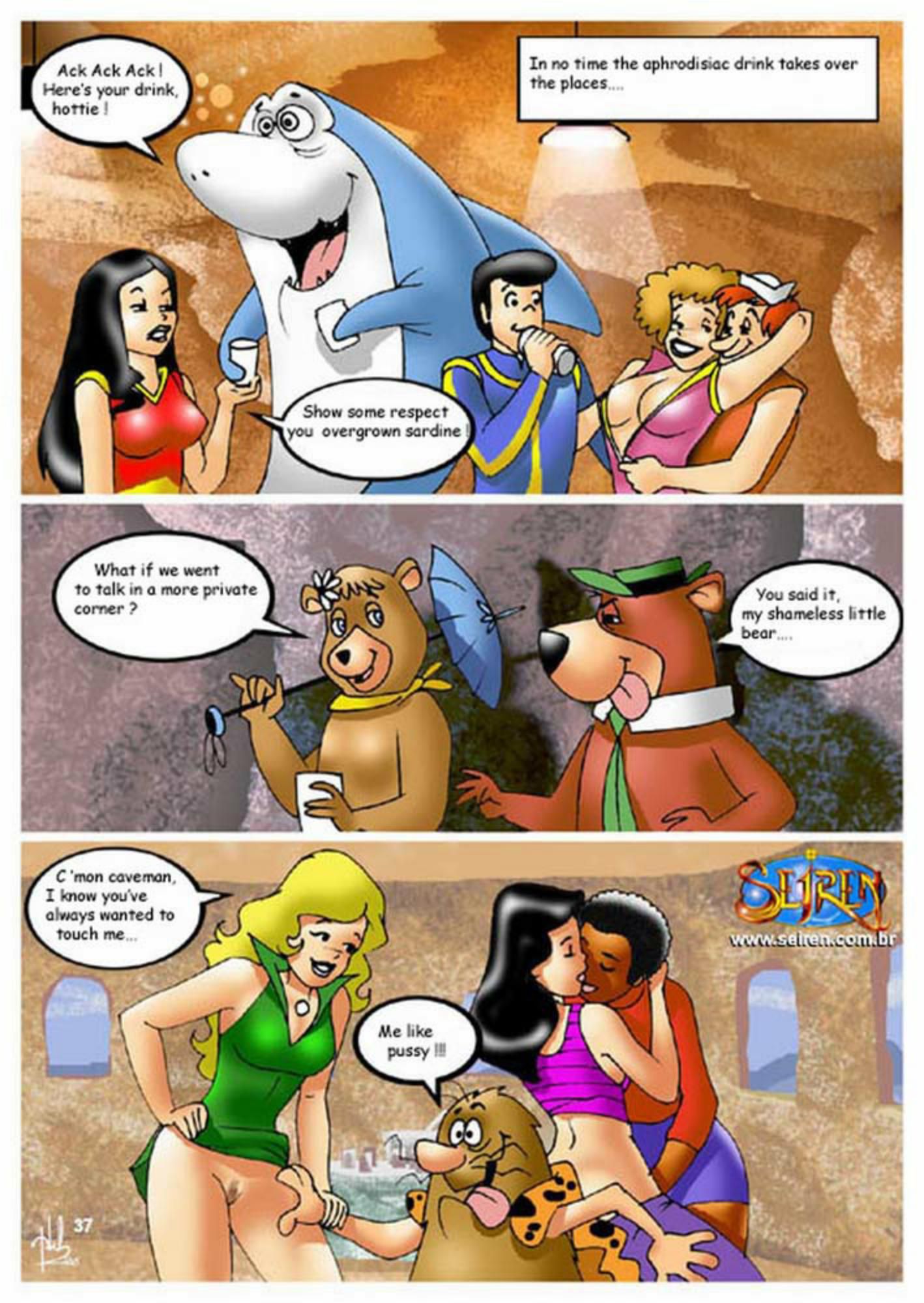 The Fucknstones (The Flintstones) [Seiren] - Chapter 2 — Page 36