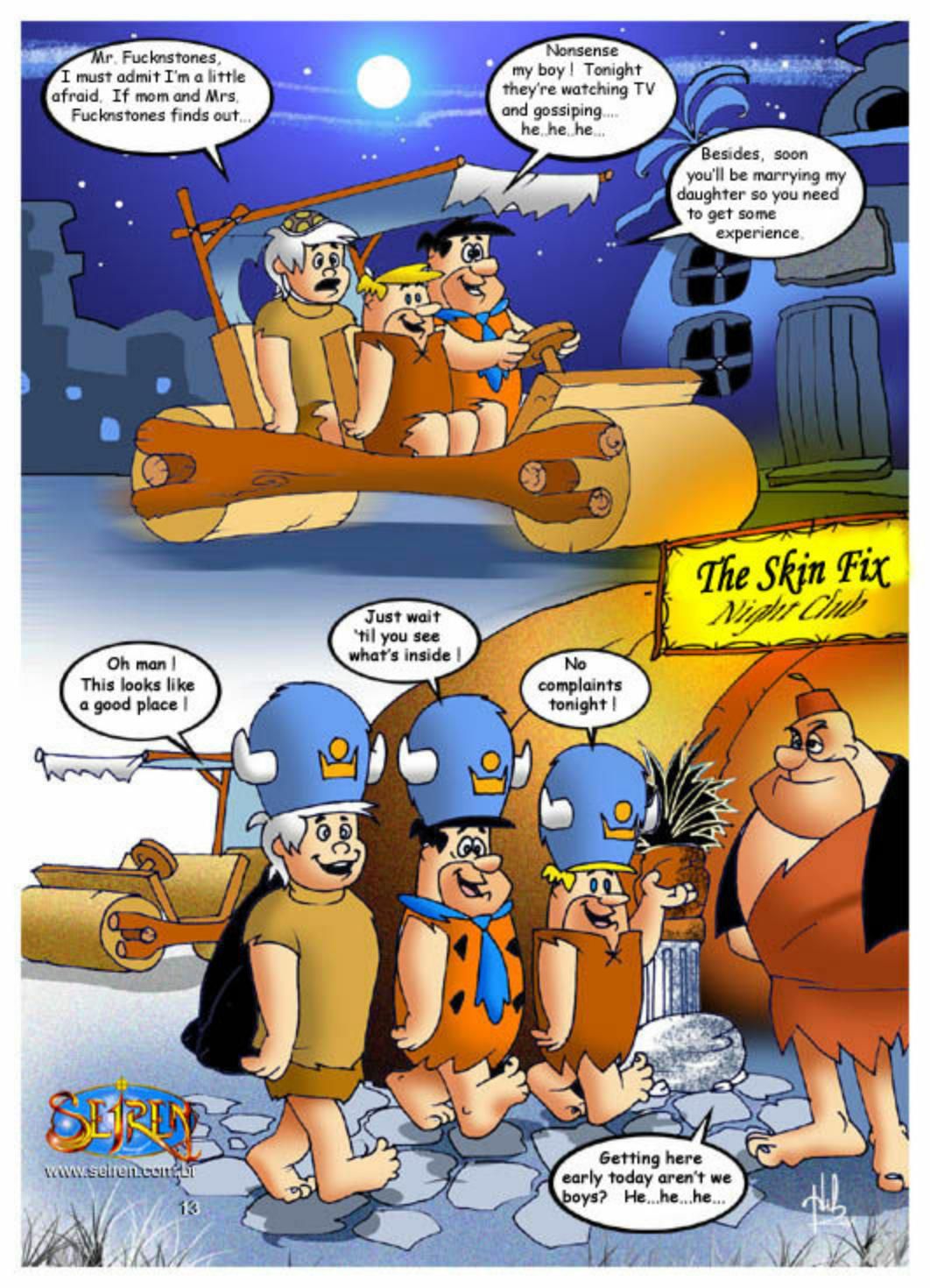 The Fucknstones (The Flintstones) [Seiren] - Chapter 1 — Page 14