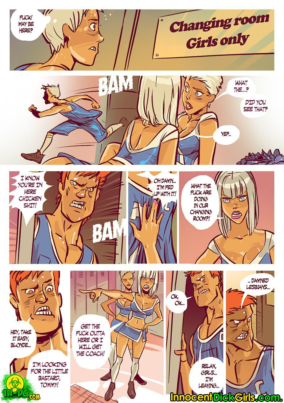 Bad Luck Tommy – Amanda, Nicole, Tommy, Christine [InnocentDickGirls] - Chapter 1 — Page 4