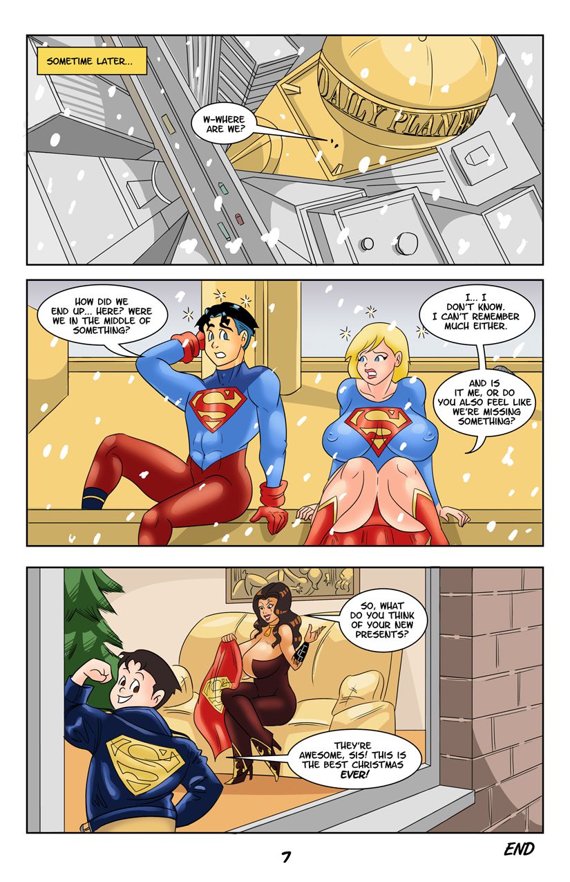 Encantadora’s Very Special Christmas (Justice League) [Glassfish] - Chapter 1 — Page 7