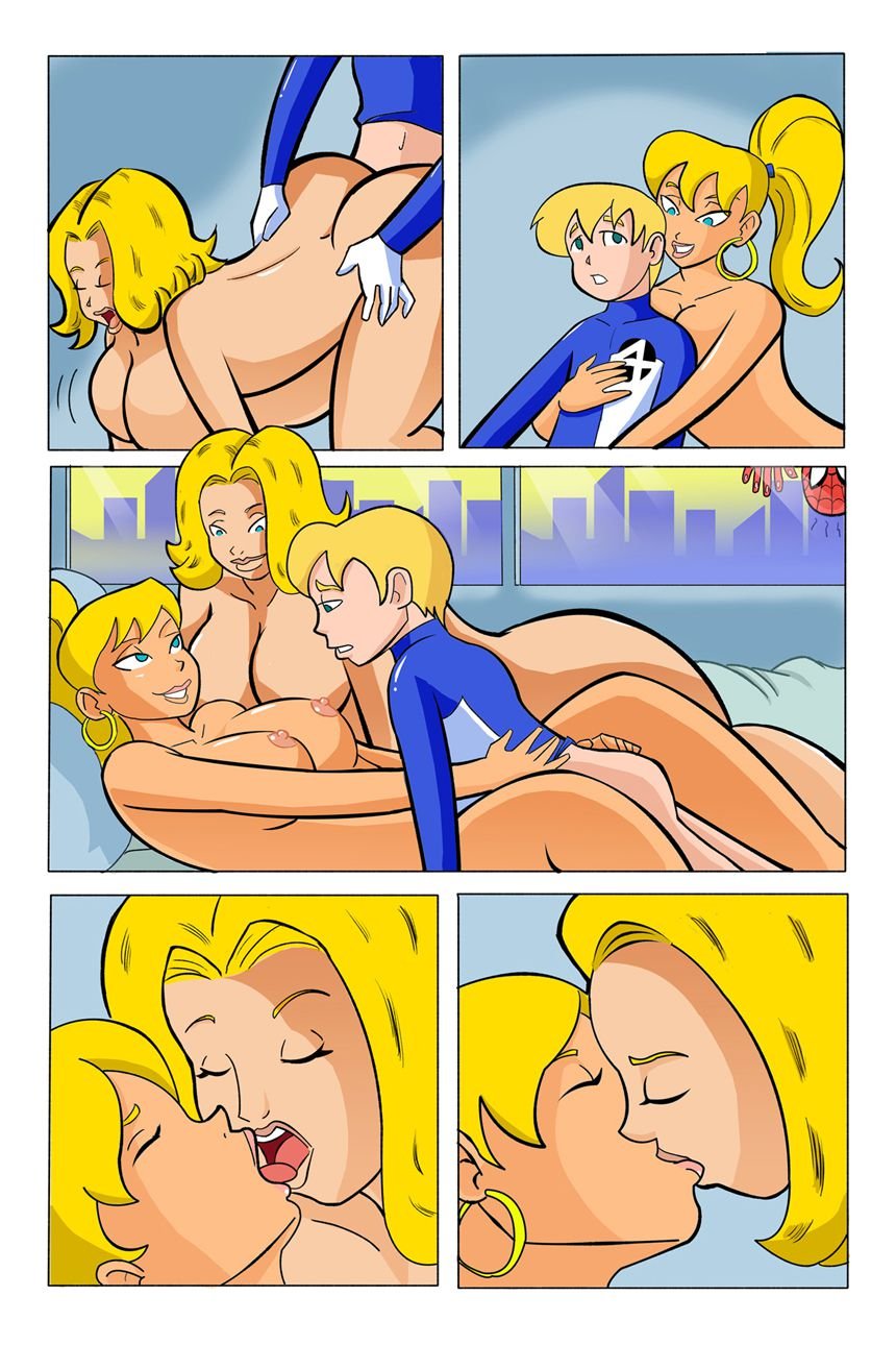 Fantastic MILF (Fantastic Four) [Glassfish] - Chapter 2 — Page 4