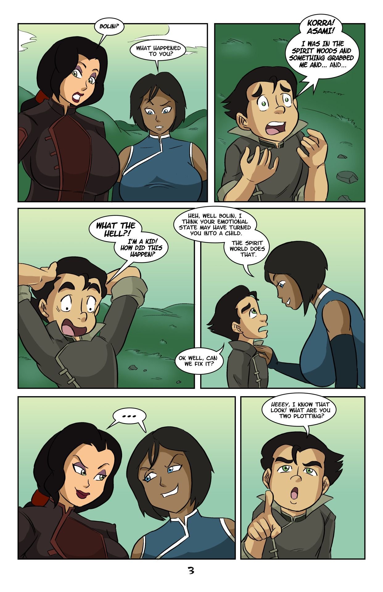 Nuk Tuk In Spirit World Shenanigans (The Legend of Korra) [Glassfish] - Chapter 1 — Page 4