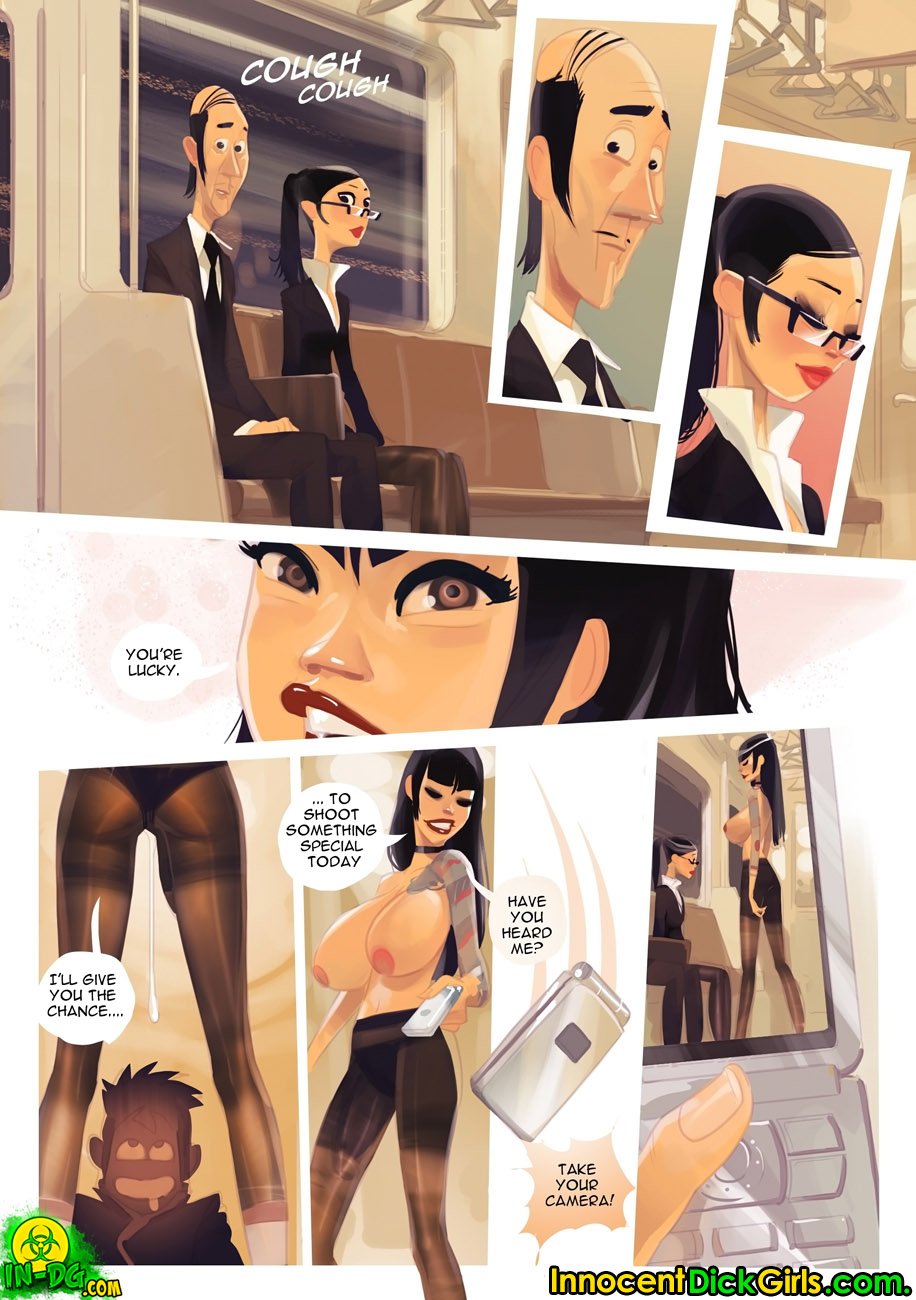 Filming In Shinjuku – Natsumi [InnocentDickGirls] - Chapter 1 — Page 7