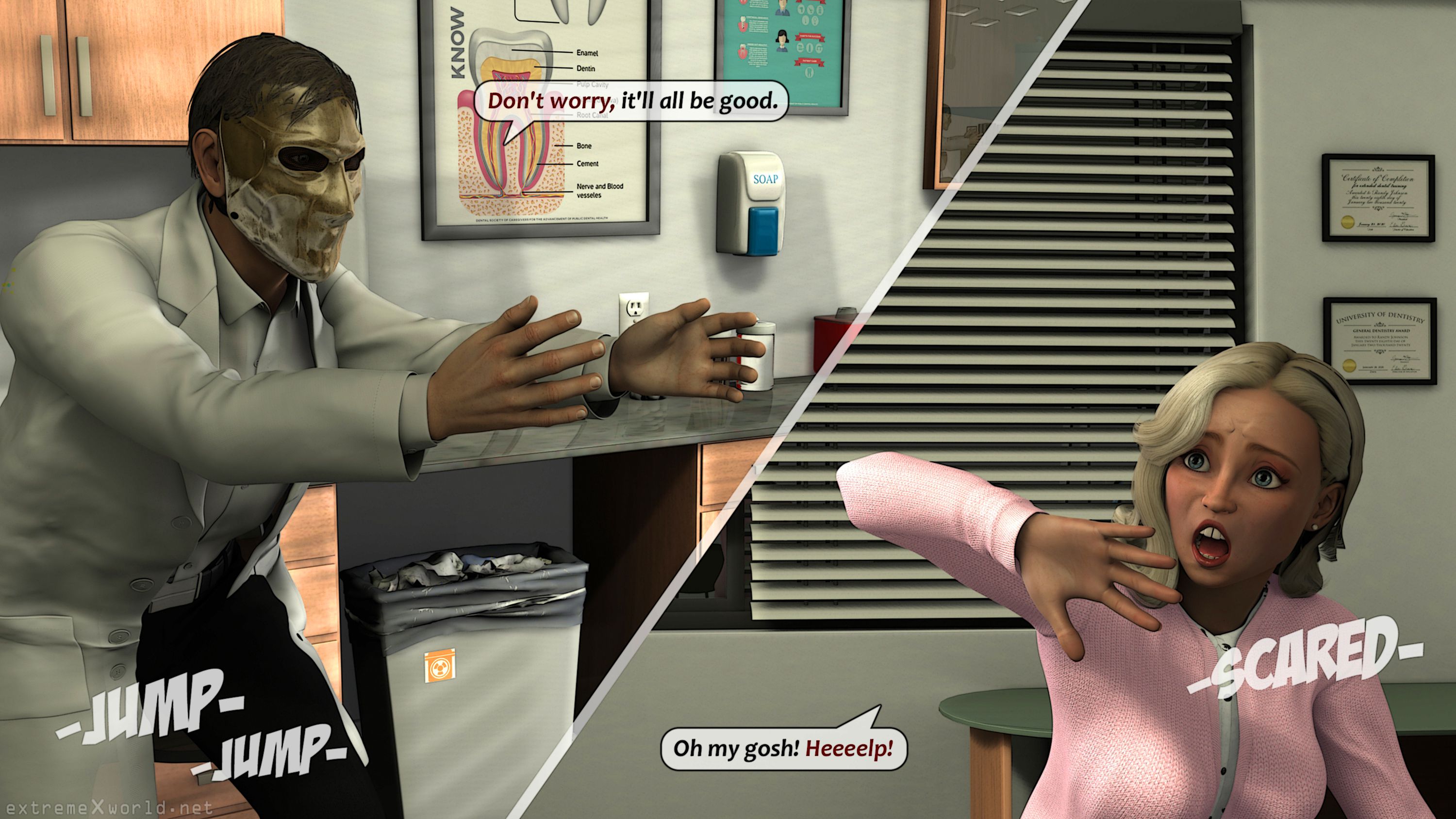 DNA Experiment [ExtremeXWorld] - Chapter 1 — Page 19