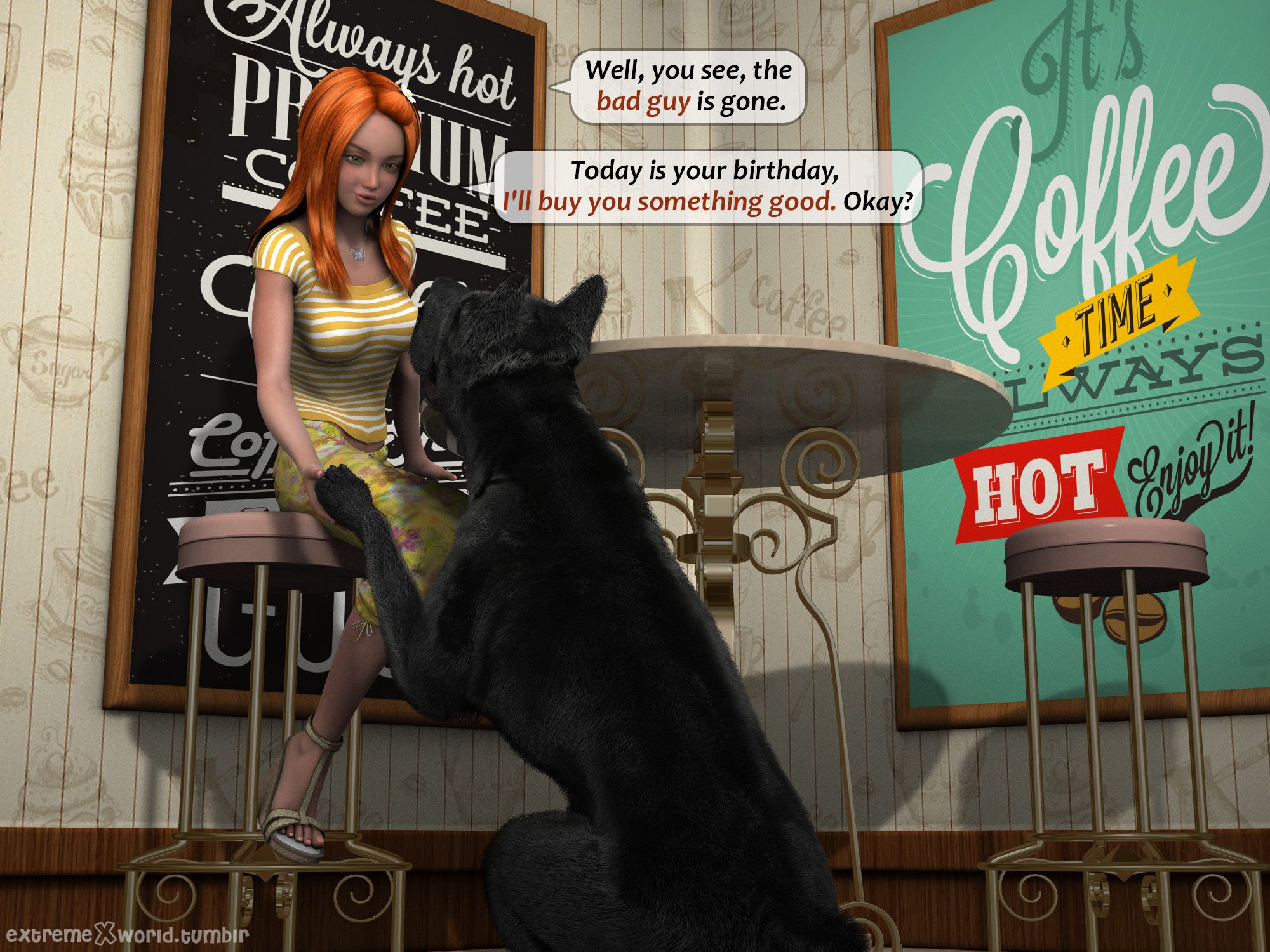Teddy’s Birthday [ExtremeXWorld] - Chapter 1 — Page 11
