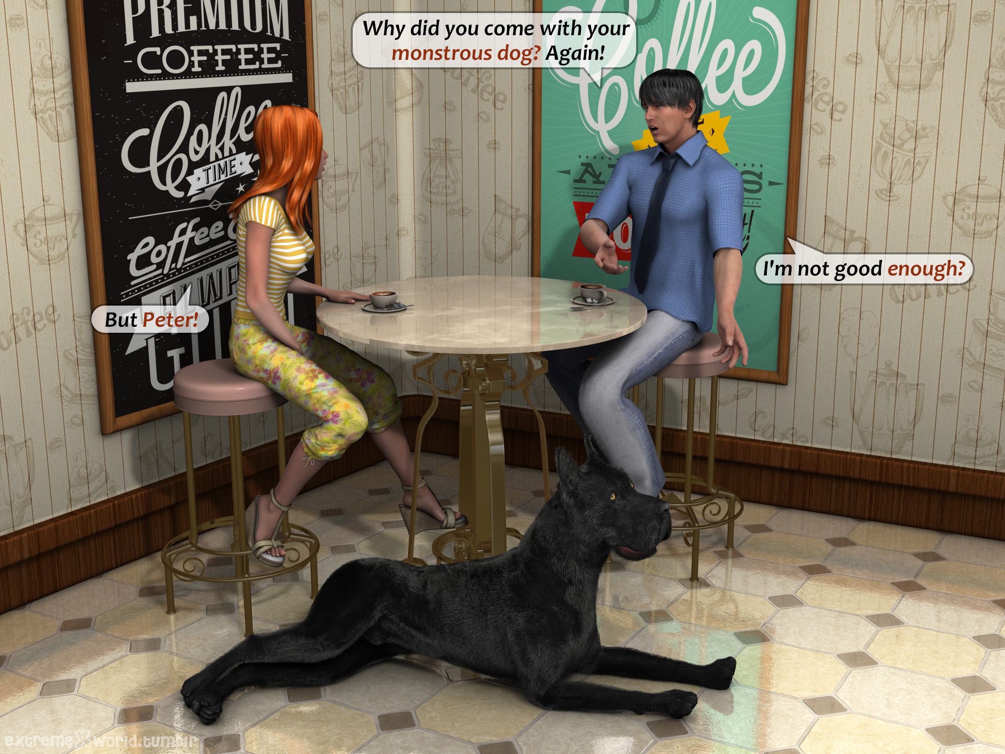 Teddy’s Birthday [ExtremeXWorld] - Chapter 1 — Page 4