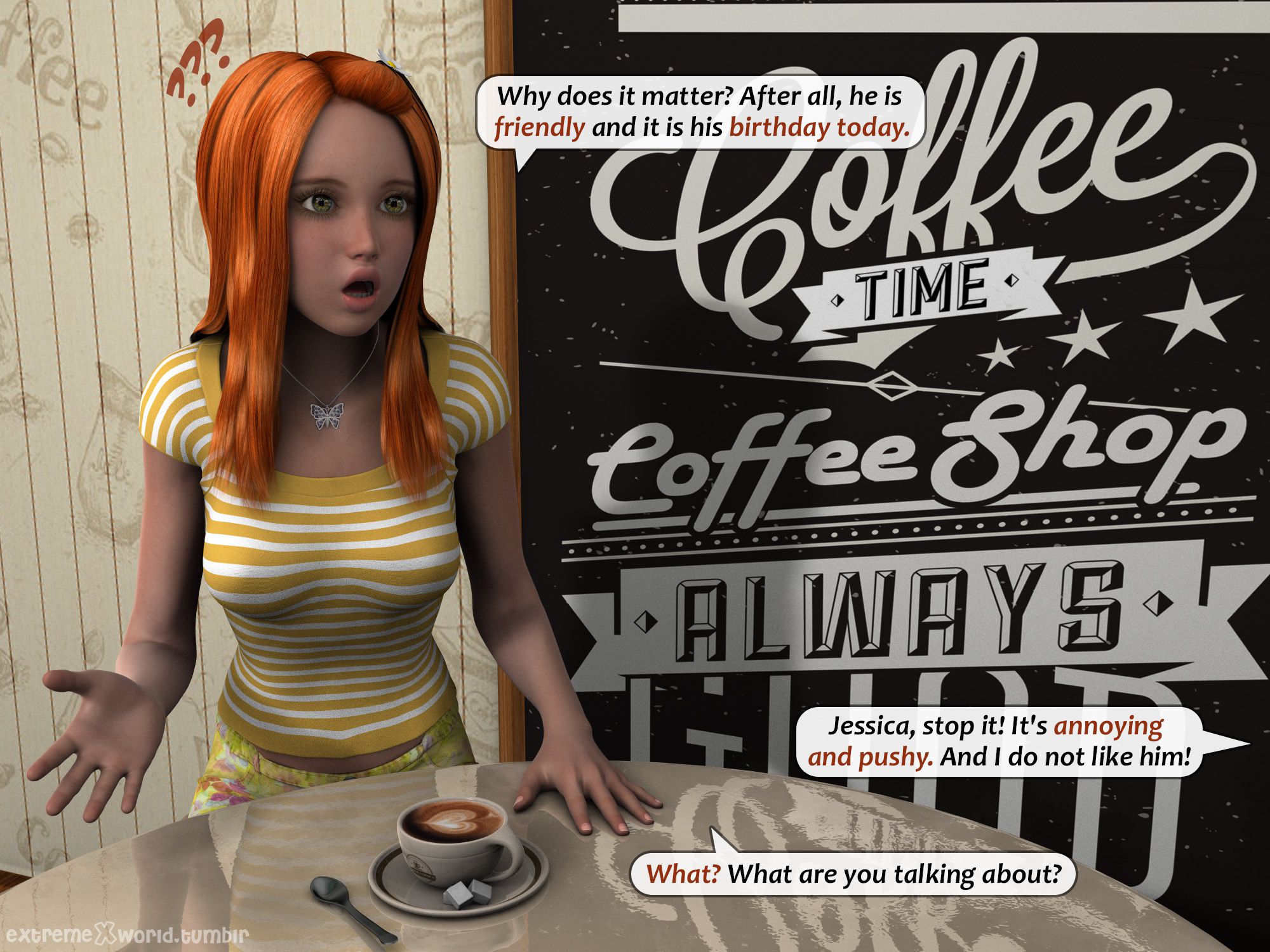 Teddy’s Birthday [ExtremeXWorld] - Chapter 1 — Page 5