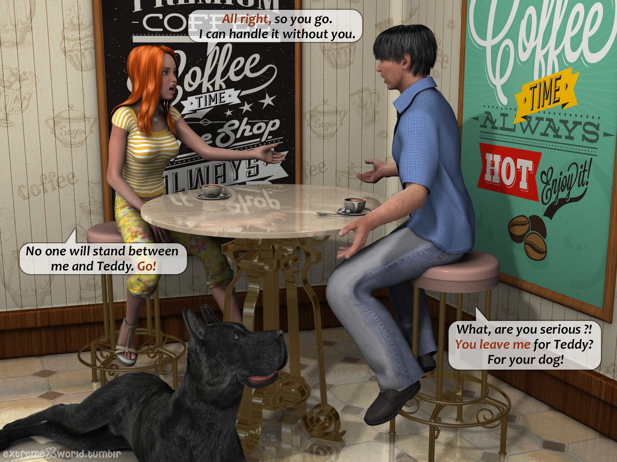 Teddy’s Birthday [ExtremeXWorld] - Chapter 1 — Page 8