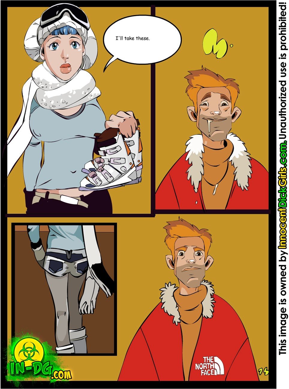 The Free Ski Pass [InnocentDickGirls] - Chapter 1 — Page 14
