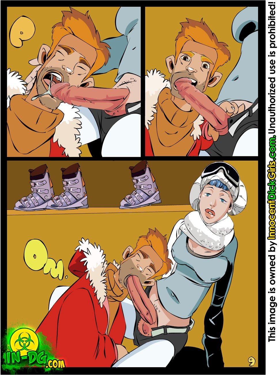 The Free Ski Pass [InnocentDickGirls] - Chapter 1 — Page 9