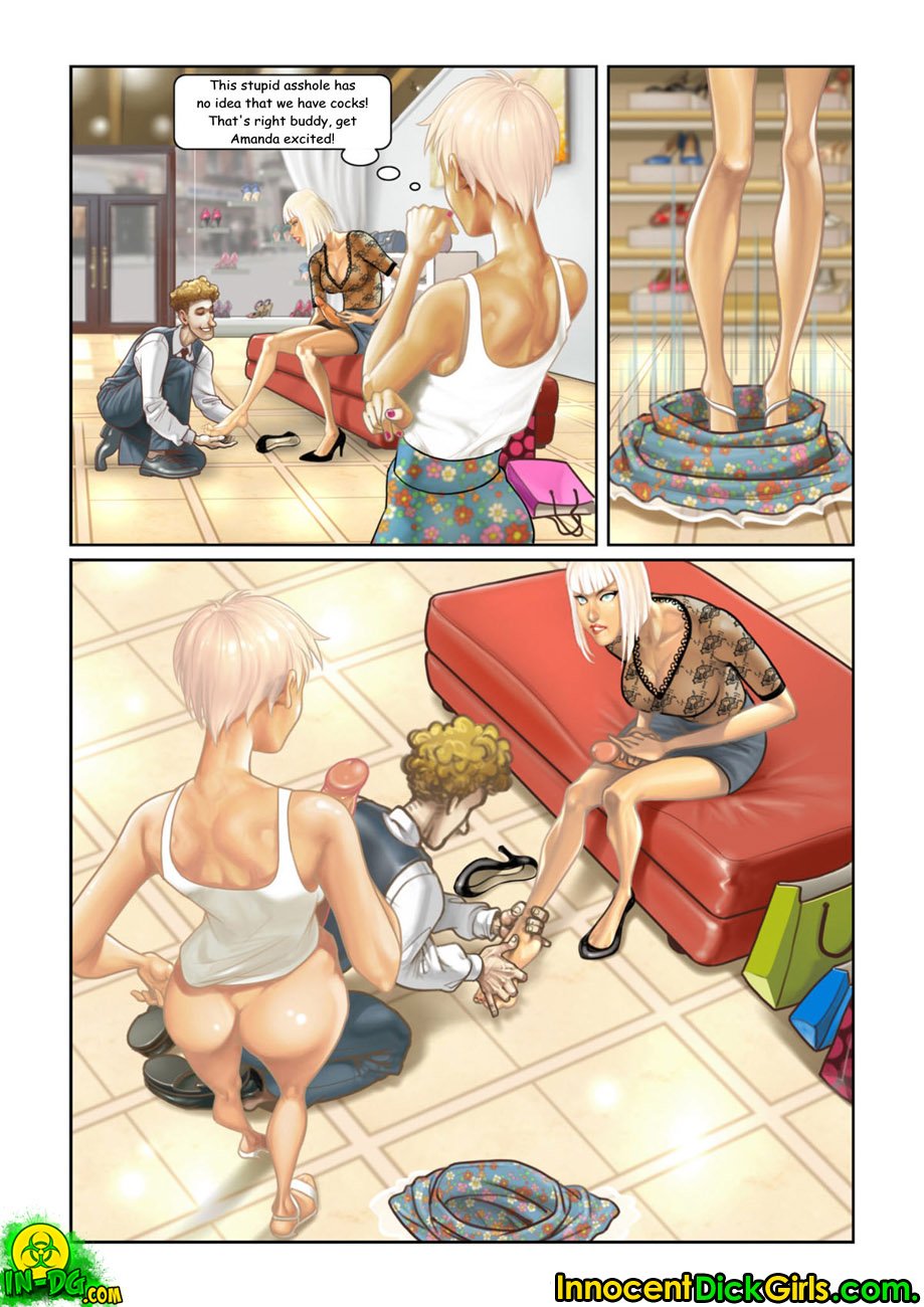 The Shopaholic – Amanda, Nicole [InnocentDickGirls] - Chapter 1 — Page 8