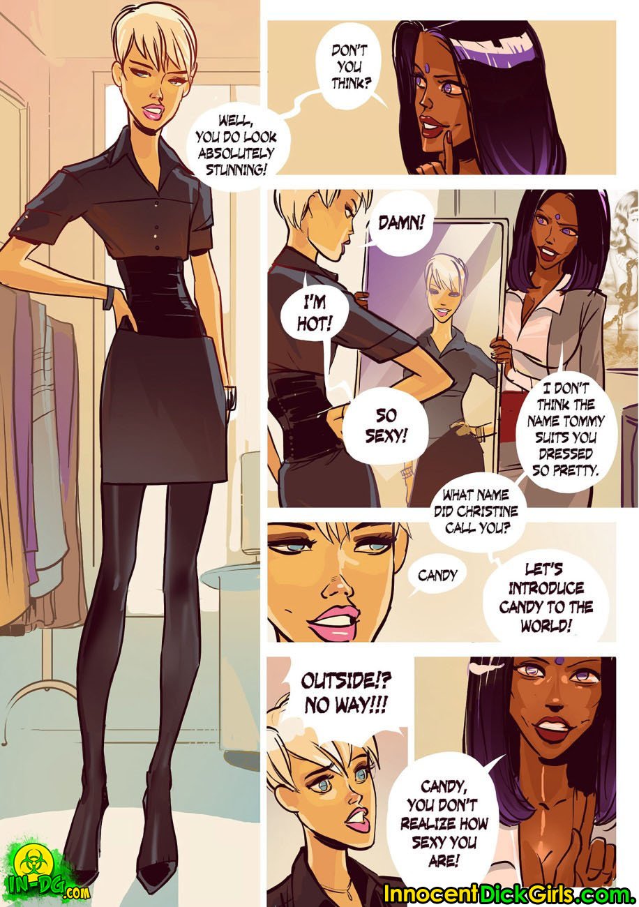 Tommy Likes Candy – Tommy, Christine, Smitha [InnocentDickGirls] - Chapter 1 — Page 8
