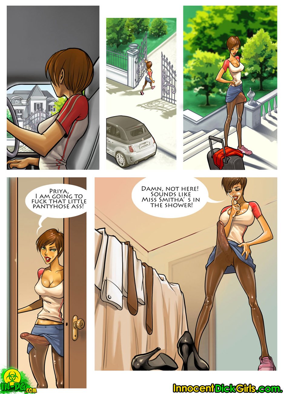 Who’s The Biggest? – Lissa, Christine [InnocentDickGirls] - Chapter 1 — Page 4