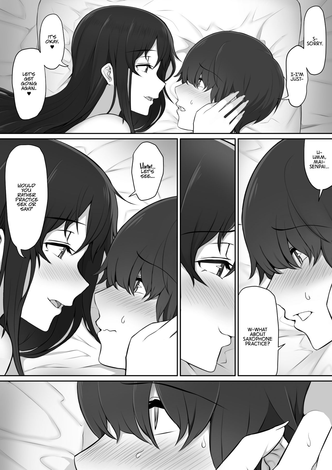 The Senpai That I Yearn For Brought Me To Her House After School [Nori5rou] - Chapter 1 — Page 68