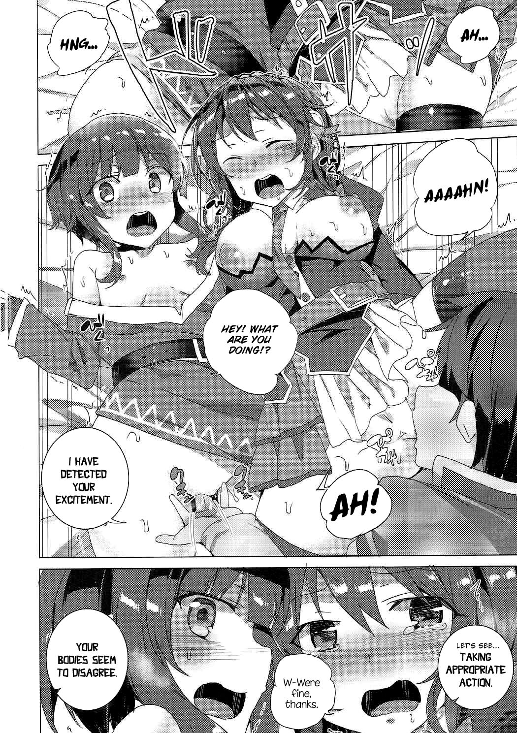 Threesome With These Wonderful Crimson Demon Girls! (Kono Subarashii Sekai ni Shukufuku wo!) [Tanaka Decilitre] - Chapter 1 — Page 30