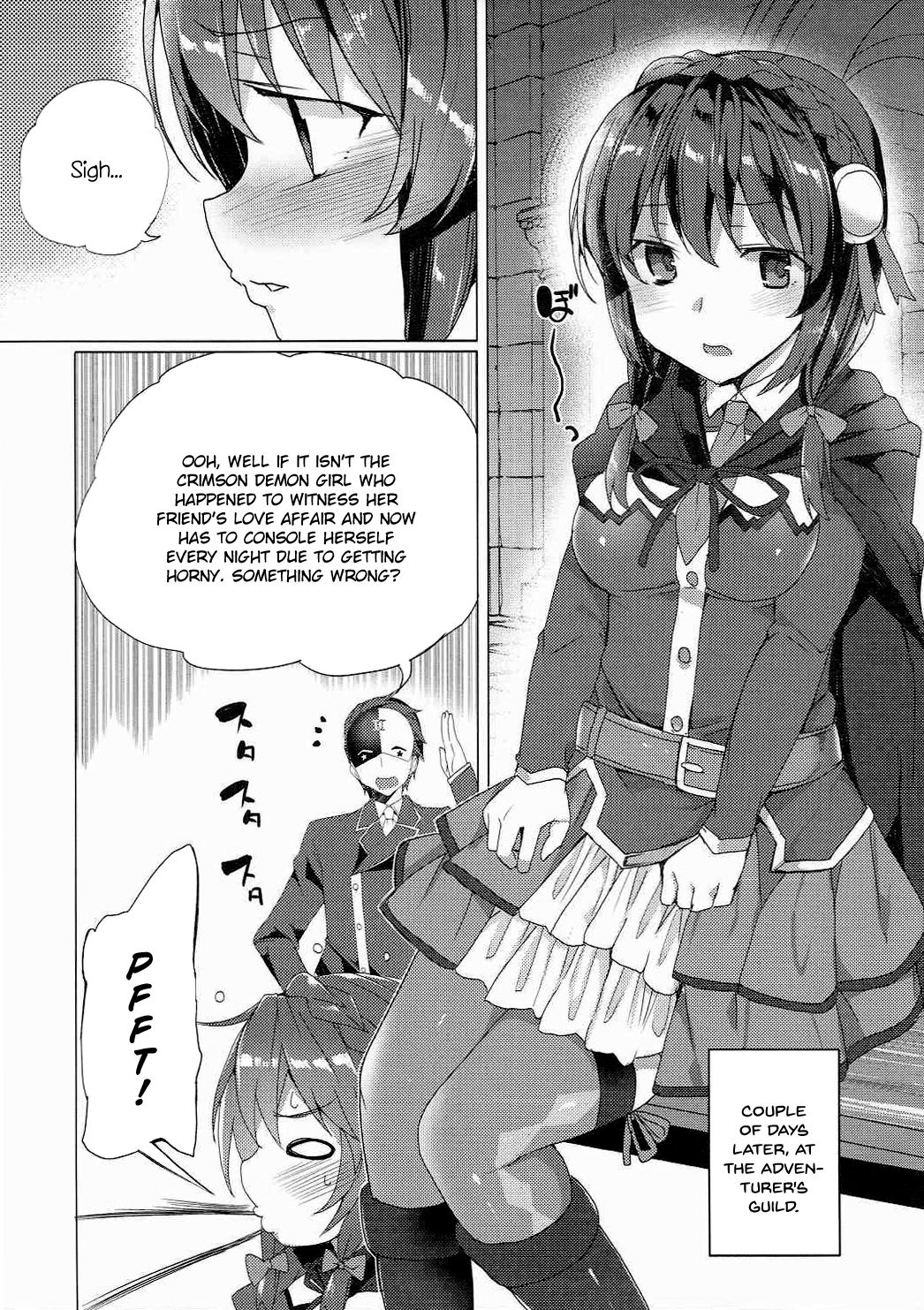 Threesome With These Wonderful Crimson Demon Girls! (Kono Subarashii Sekai ni Shukufuku wo!) [Tanaka Decilitre] - Chapter 1 — Page 6