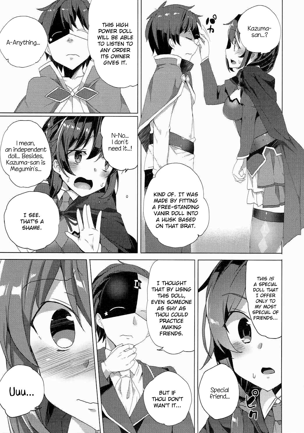Threesome With These Wonderful Crimson Demon Girls! (Kono Subarashii Sekai ni Shukufuku wo!) [Tanaka Decilitre] - Chapter 1 — Page 8