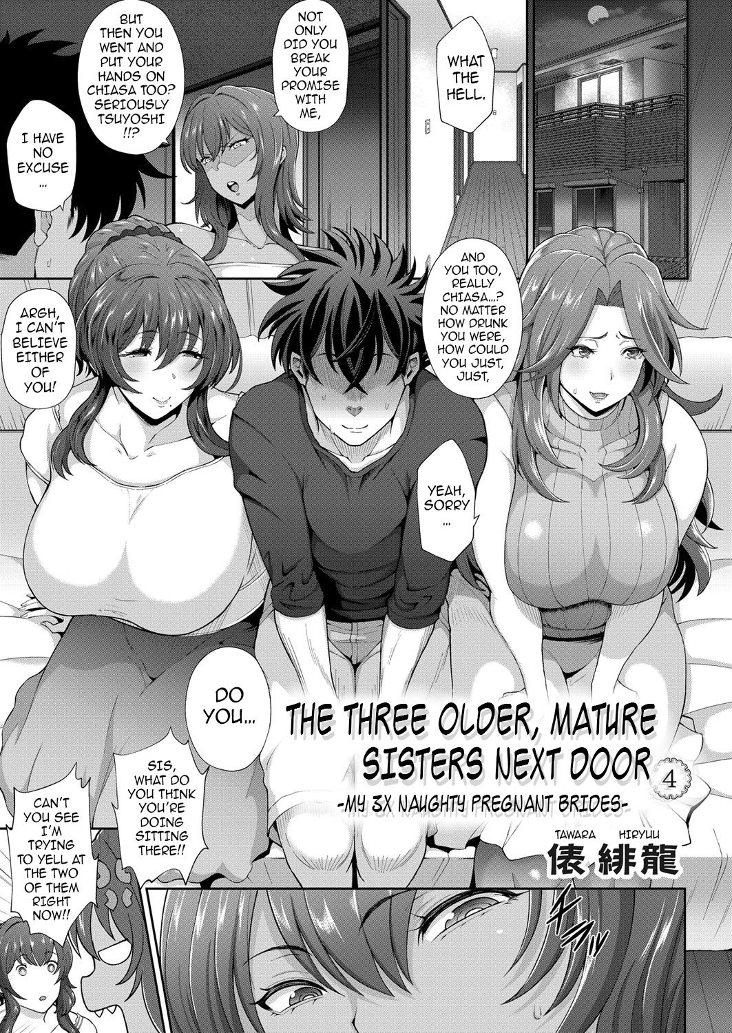 The Three Older, Mature Sisters Next Door [Tawara Hiryuu] - Chapter 1 — Page 71