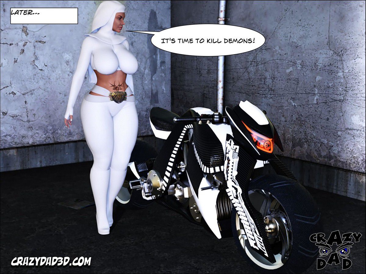 White Nun [CrazyDad3D] - Chapter 1 — Page 18