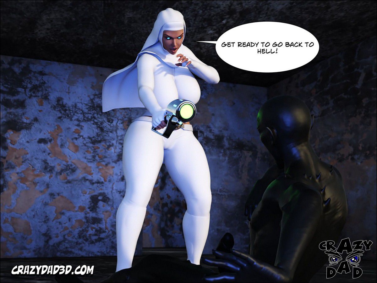 White Nun [CrazyDad3D] - Chapter 1 — Page 38