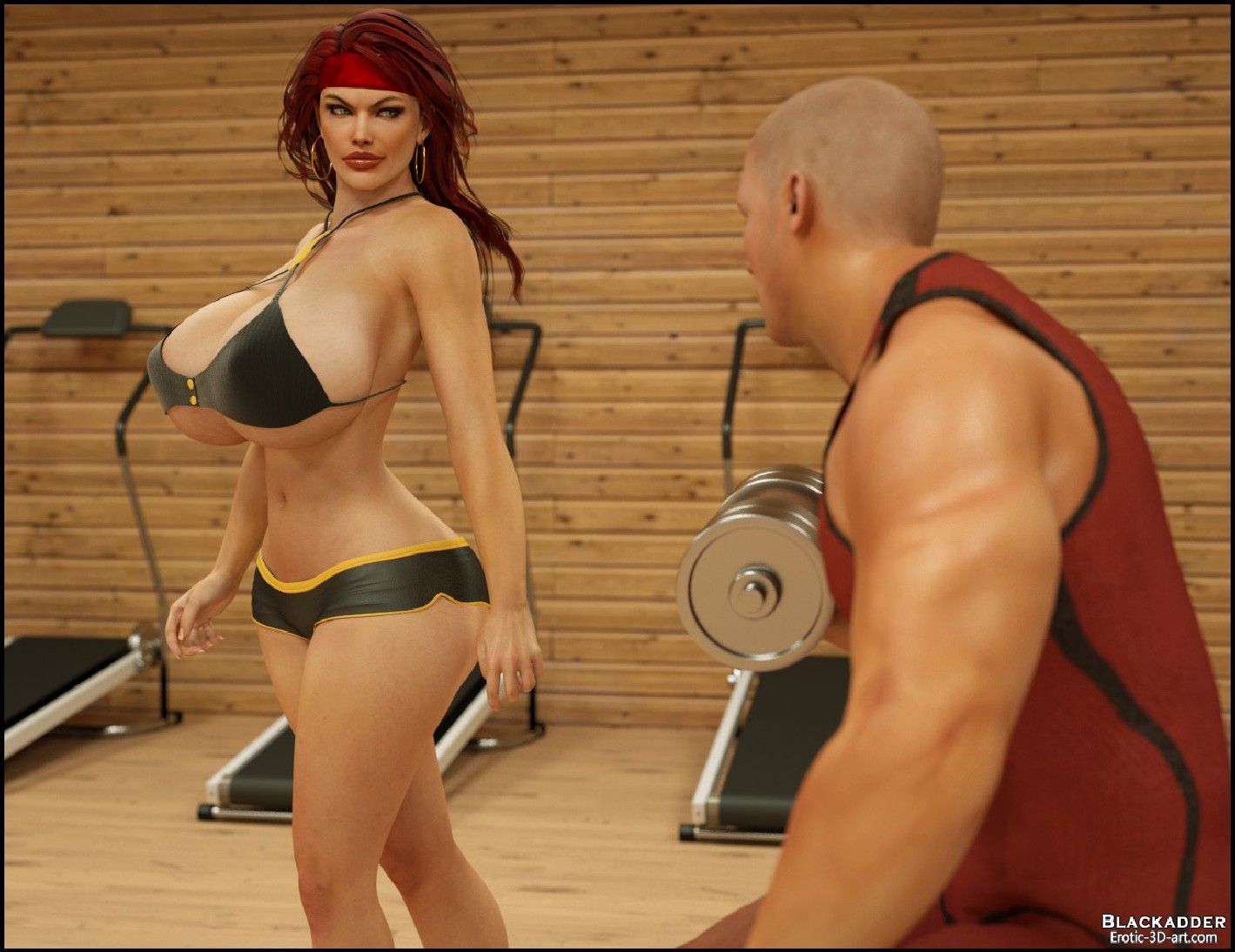 The Gym – Miriam [Blackadder] - Chapter 1 — Page 4