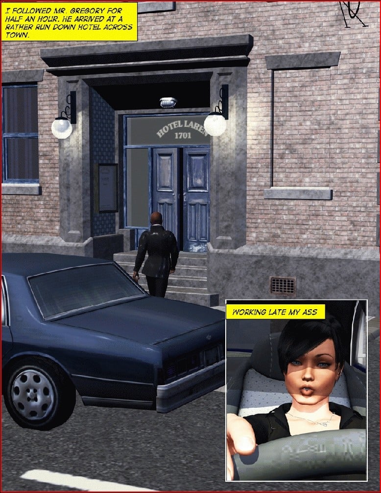 Busty Detective [BlackonWhite3D] - Chapter 1 — Page 6