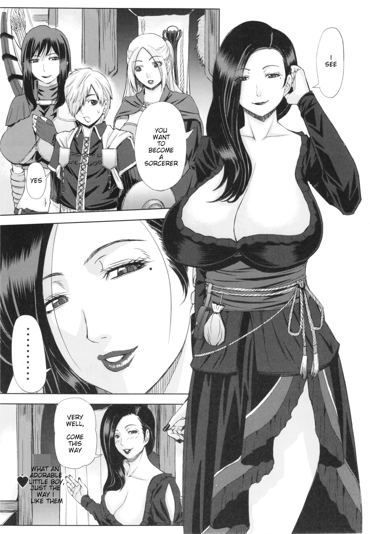 Mori no Majo (Dragon’s Dogma) [Tokie Hirohito] - Chapter 1 — Page 5