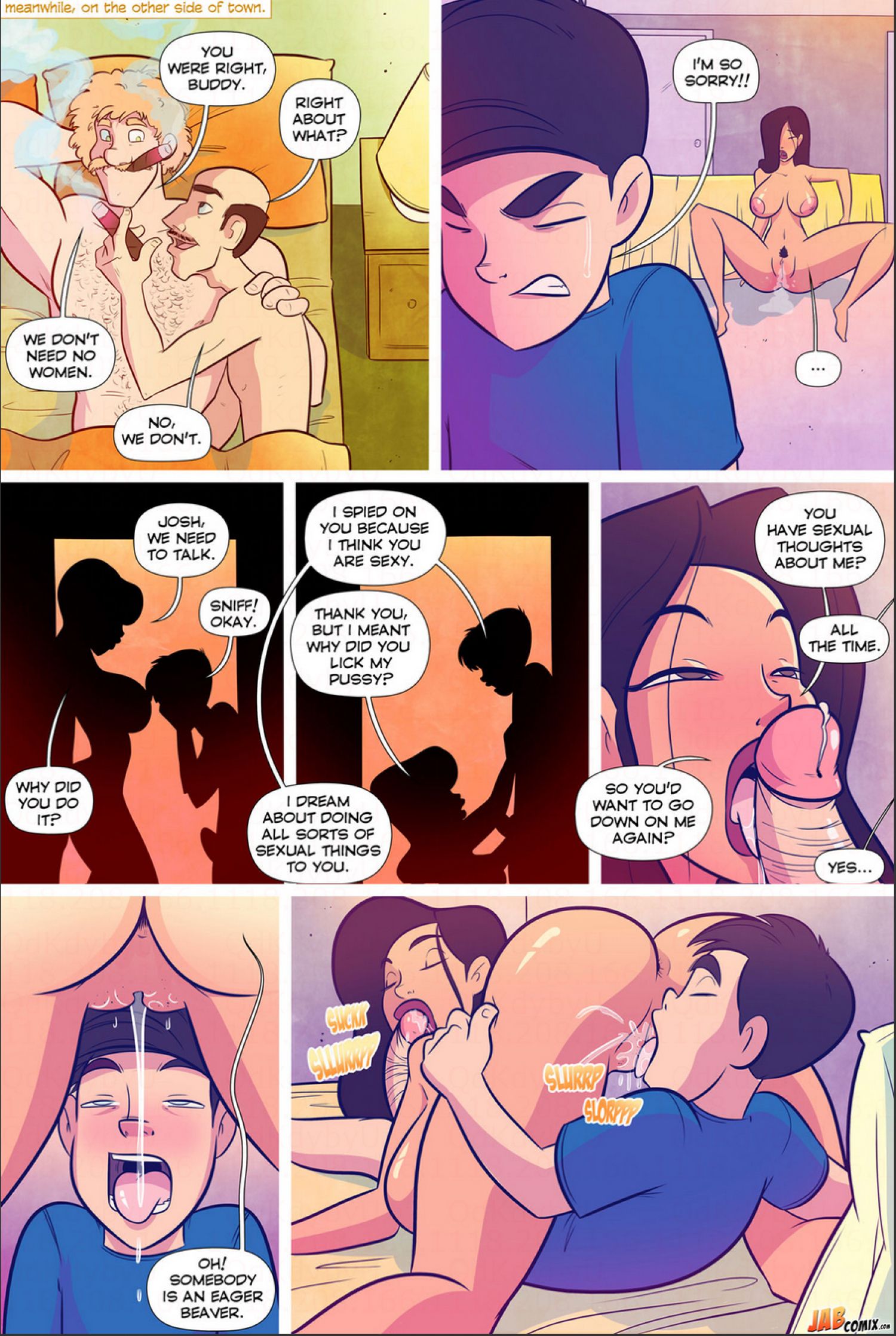 Keeping It Up With The Joneses [JABComix] - Chapter 1 — Page 16