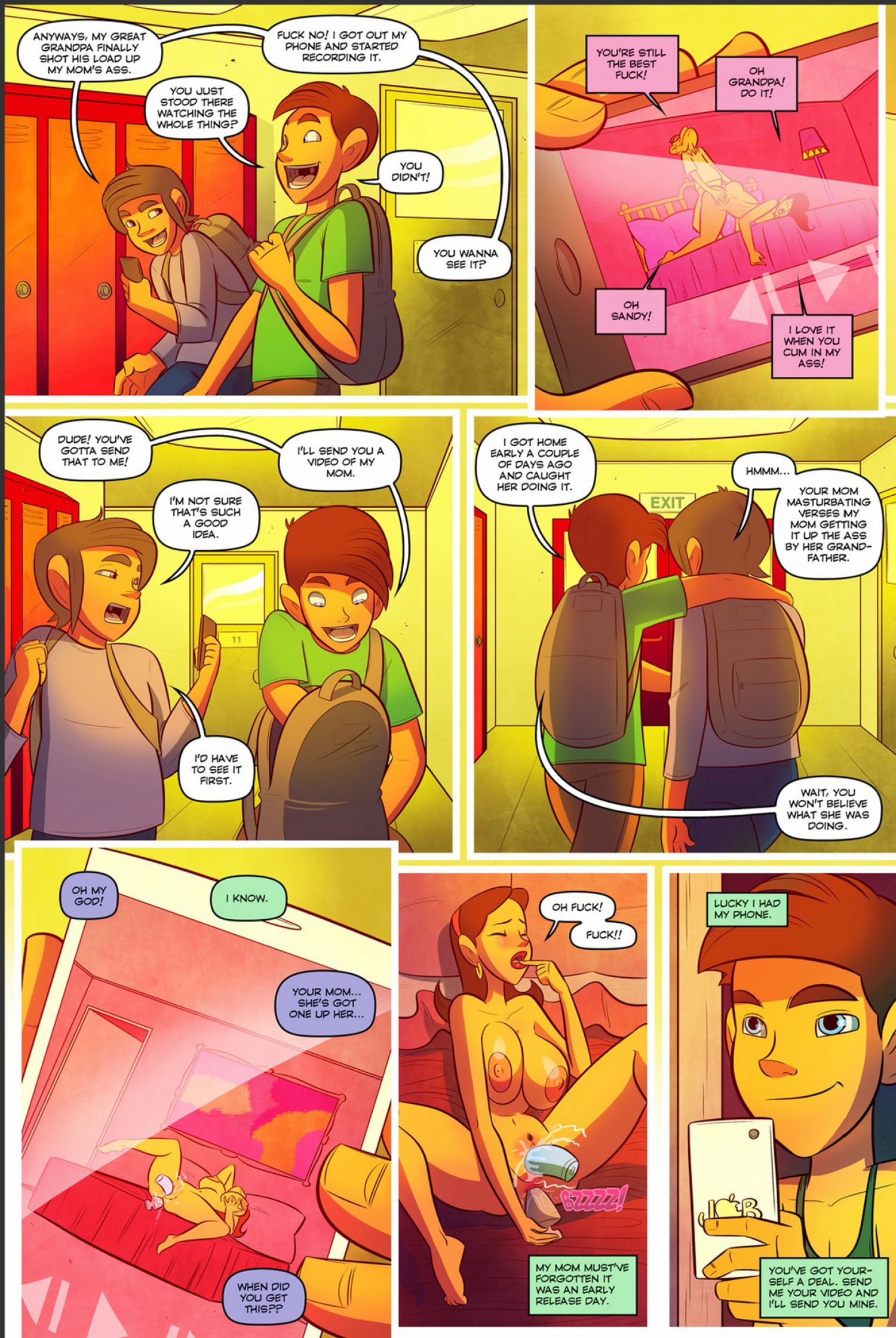 Keeping It Up With The Joneses [JABComix] - Chapter 3 — Page 13