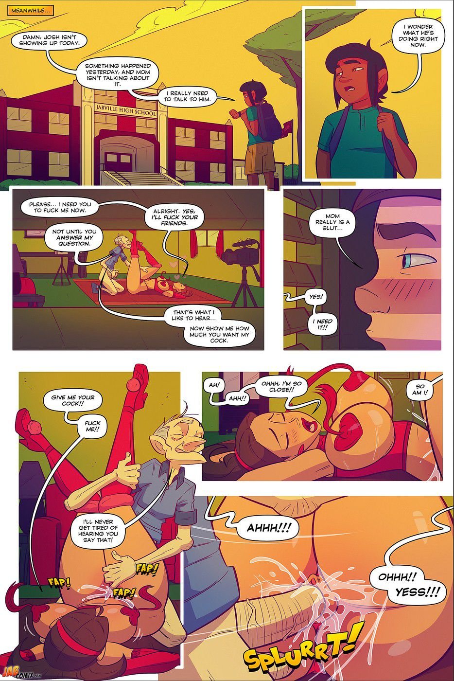 Keeping It Up With The Joneses [JABComix] - Chapter 5 — Page 21