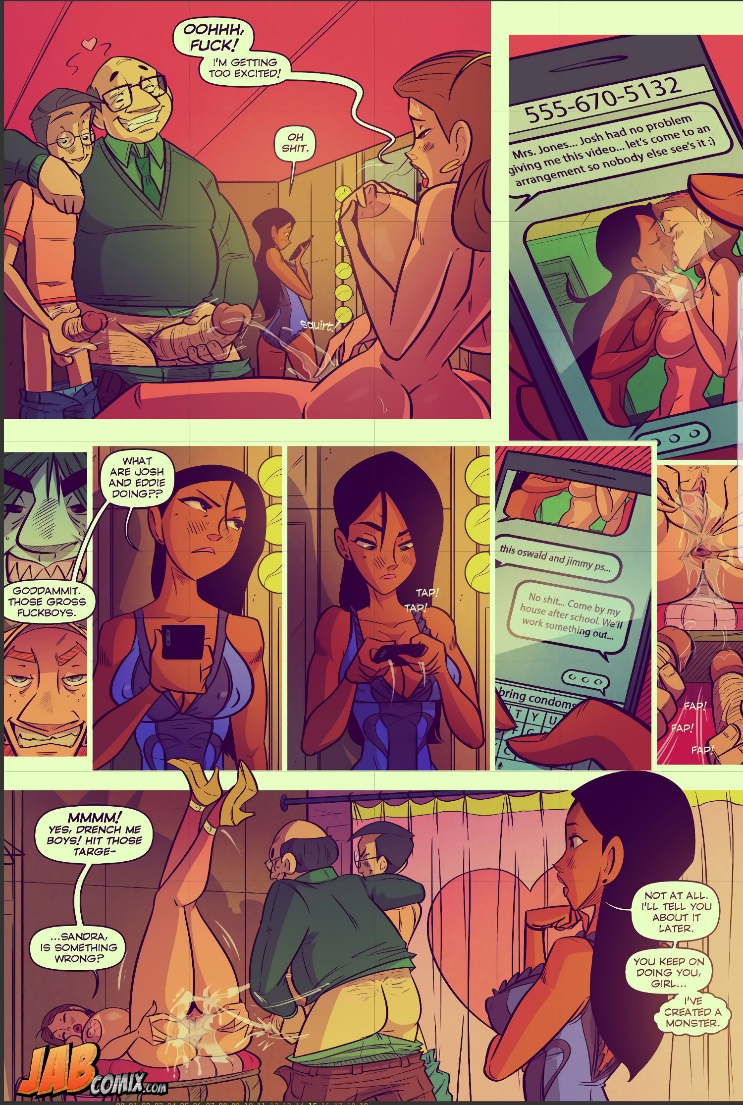 Keeping It Up With The Joneses [JABComix] - Chapter 6 — Page 16