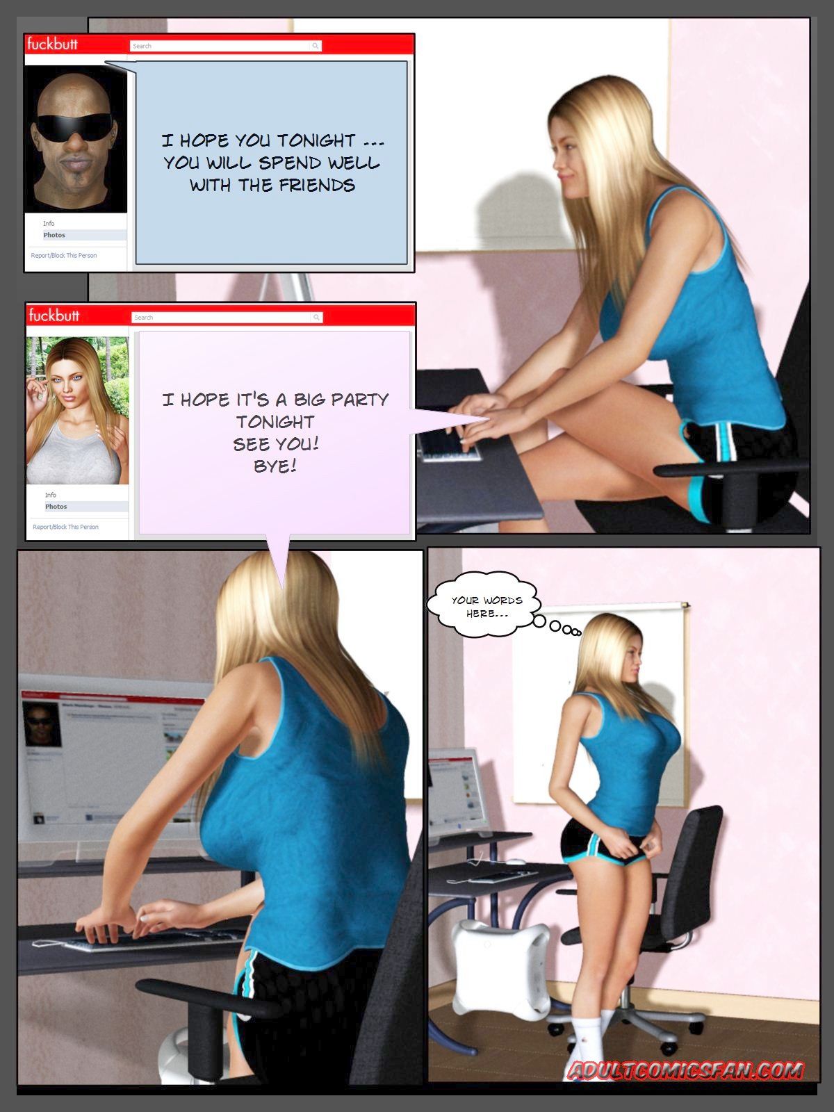 Forgot Your Pills [BlackonWhite3D] - Chapter 1 — Page 7