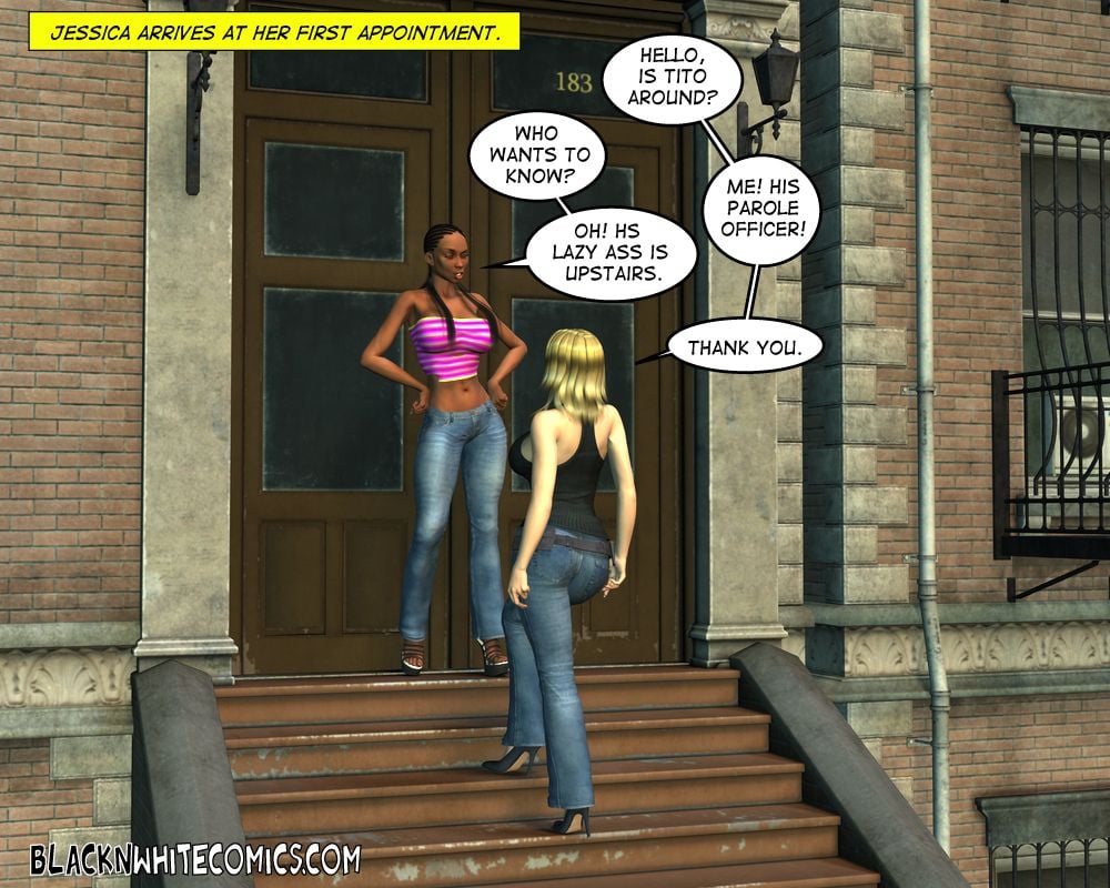 The Parole Officer [BlackonWhite3D] - Chapter 1 — Page 10