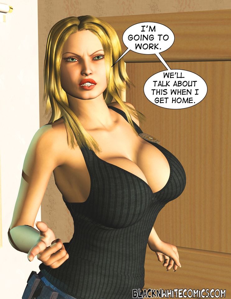 The Parole Officer [BlackonWhite3D] - Chapter 1 — Page 7