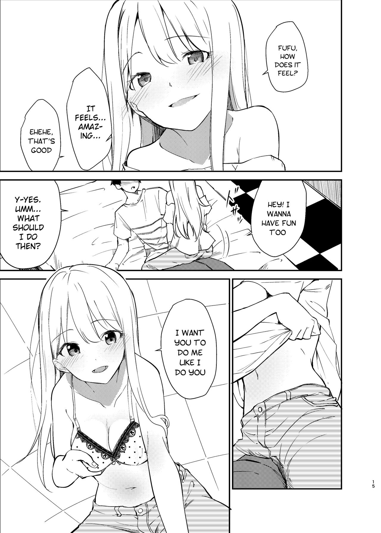 A Lovey Dovey Sex Story with a Cheating Gal [Sekine Hajime] - Chapter 1 — Page 14