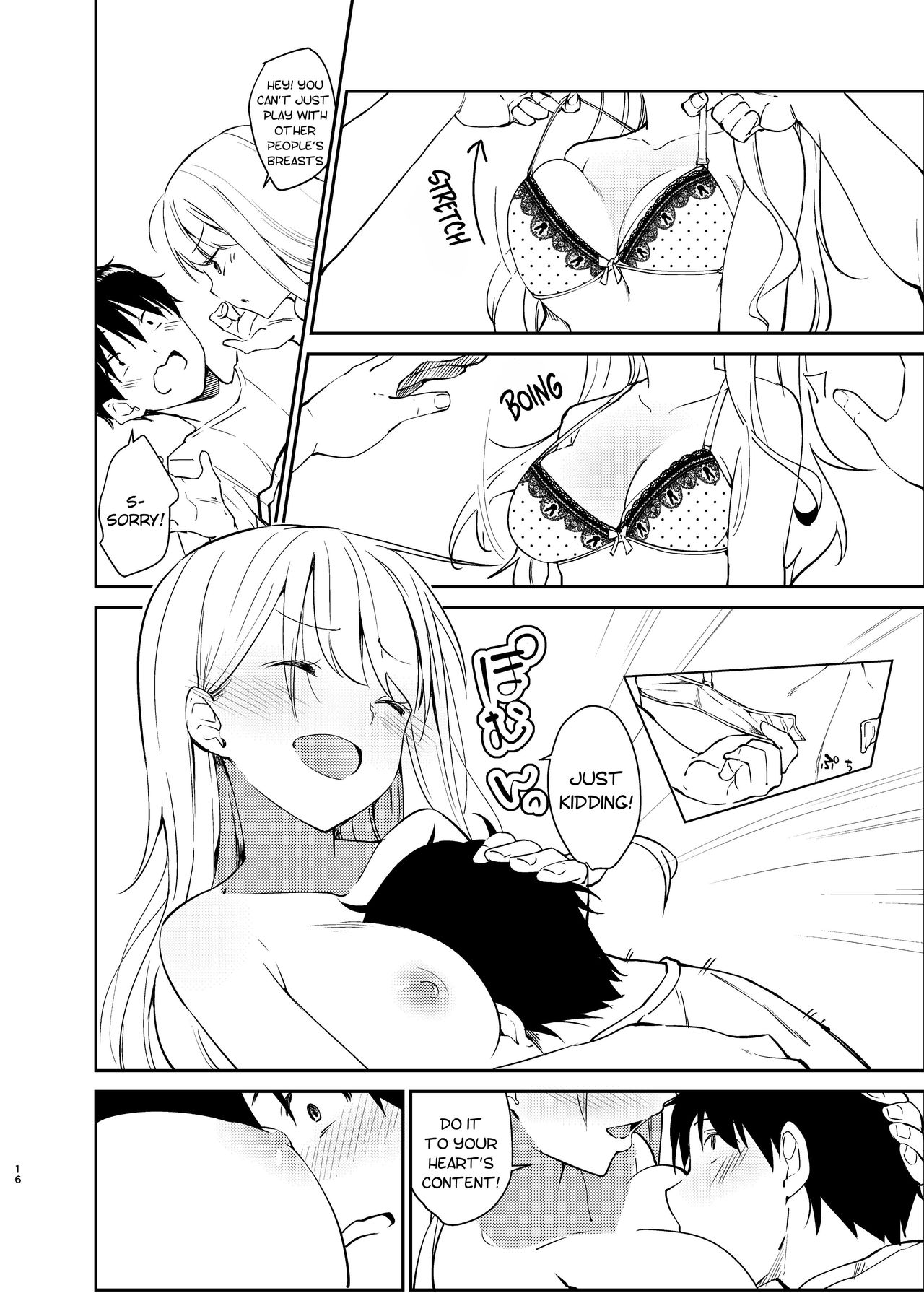 A Lovey Dovey Sex Story with a Cheating Gal [Sekine Hajime] - Chapter 1 — Page 15
