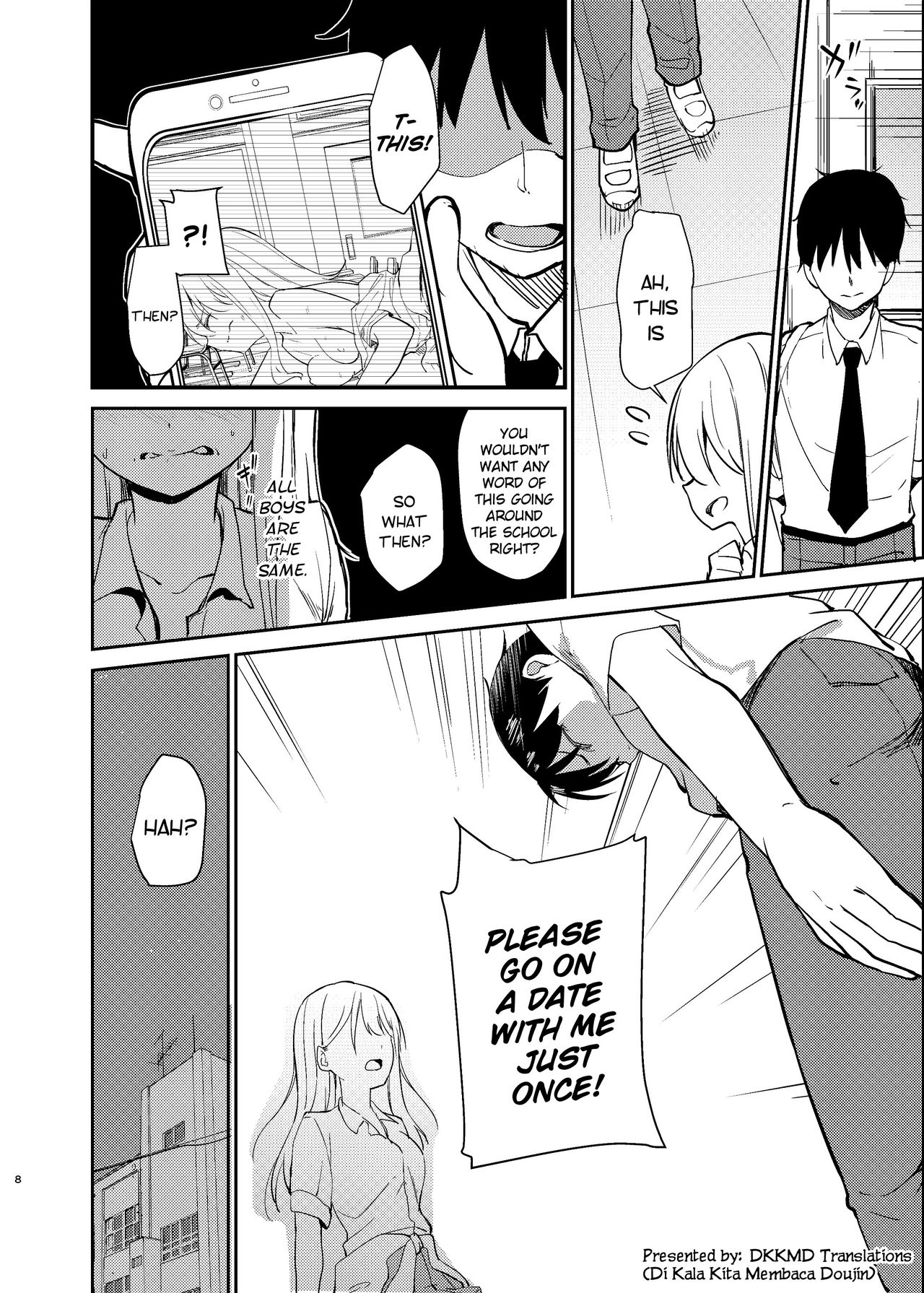 A Lovey Dovey Sex Story with a Cheating Gal [Sekine Hajime] - Chapter 1 — Page 7
