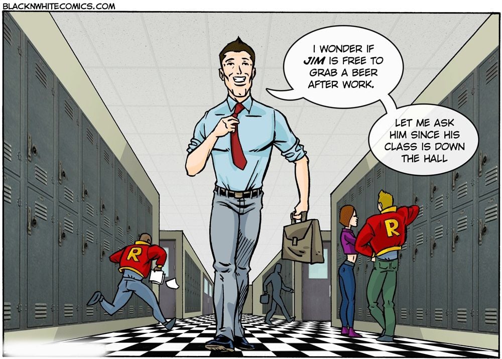 Extra Credit [BlackNWhiteComics] - Chapter 1 — Page 14