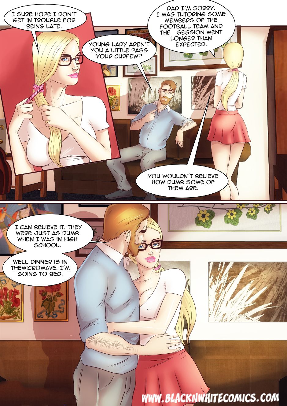 Neighborhood Whore [BlackNWhiteComics] - Chapter 1 — Page 34