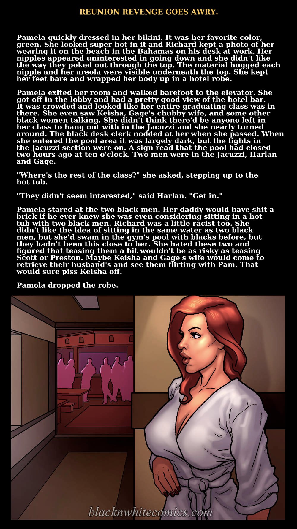 Reunion Revenge Goes Awry [BlackNWhiteComics] - Chapter 1 — Page 24