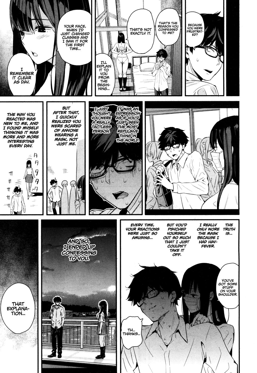 Wakatsuki, Take Off Your Mask! [Shioroku] - Chapter 1 — Page 37