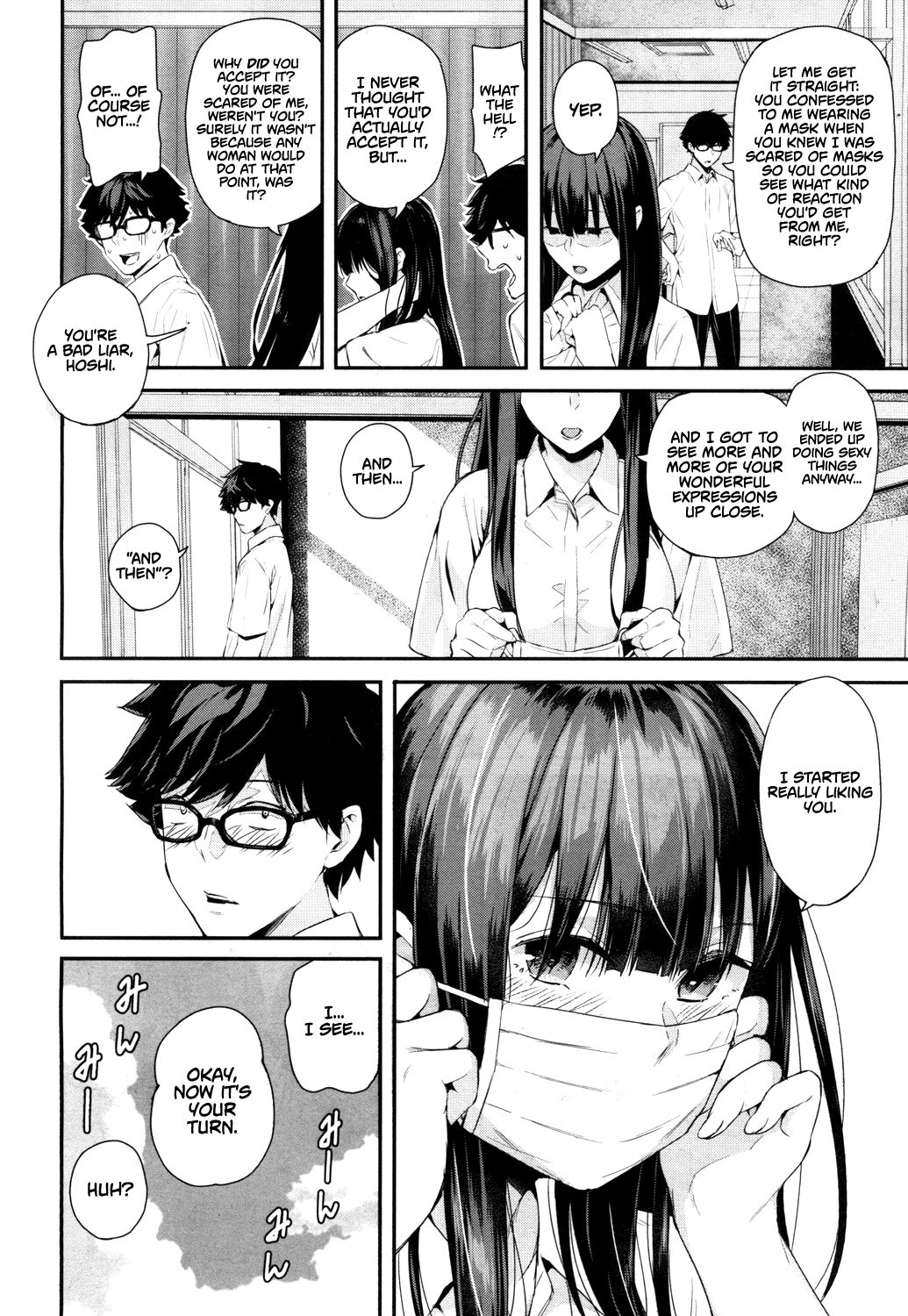 Wakatsuki, Take Off Your Mask! [Shioroku] - Chapter 1 — Page 38