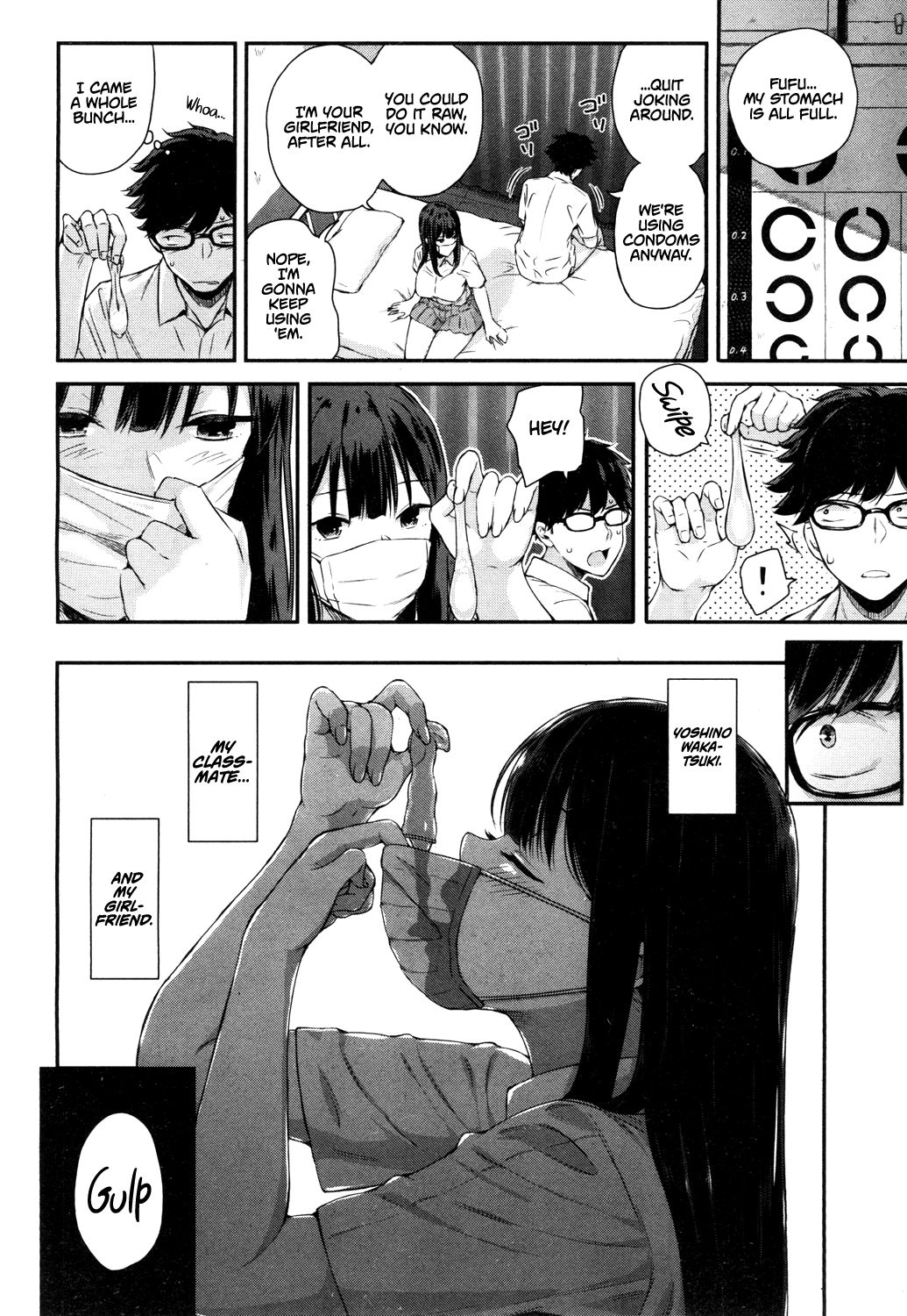 Wakatsuki, Take Off Your Mask! [Shioroku] - Chapter 1 — Page 8